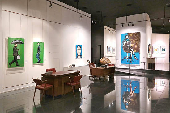 2015년 열린 'Cool Britania' 전시 장면. 사진 = 오페라 갤러리