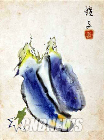 천경가, '가지'. 18.2 x 24cm. 1957.(사진=서울옥션)