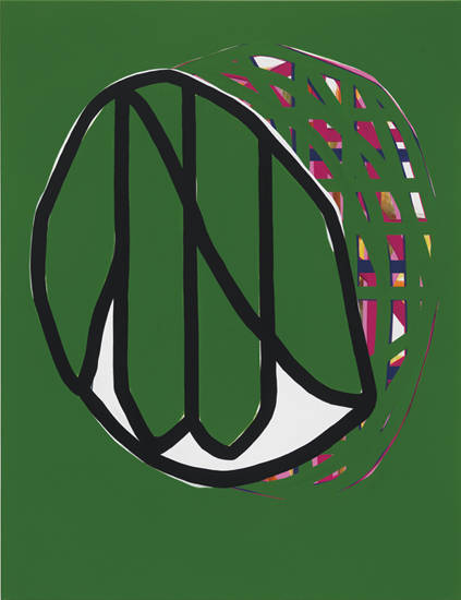 이수경, ‘녹색 올리브(Olive Verte)’. 캔버스에 아크릴릭, 116 x 89 cm. 2015. 사진 = 아트사이드 갤러리