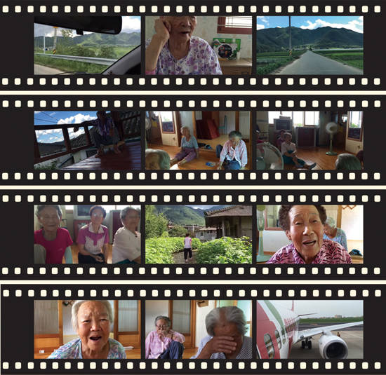 ‘안녕, 배달’ 프로젝트가 기록된 영상의 한 장면. 사진 = 로컬익스프레스