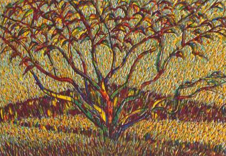 109만 원에 낙찰된 이대원의 '농원'.(사진=서울옥션)