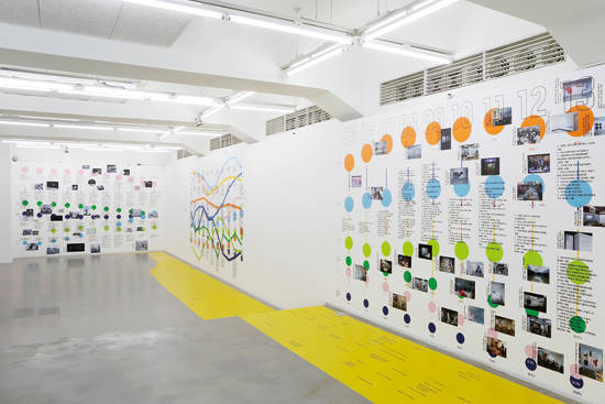 옵티컬 레이스 ‘33’ 설치 전경. 사진 = 나씽 스튜디오