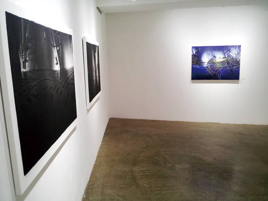 갤러리토스트의 ‘비-공간’전에 설치된 주도양 작가의 작품. 사진 = 김금영 기자