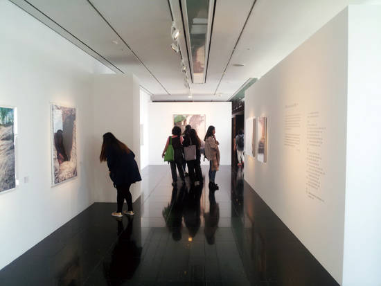 ‘공간 그리고 빛’전 전시장 일부. 사진 = 김금영 기자