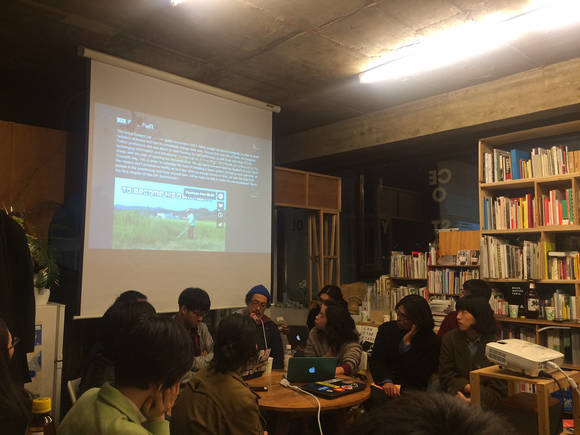 라운드테이블 2: 요리미치 카라반 / “아시아의 대안적인 것에 대하여” 상영회 및 토크 (2015.3.14) (사진 = 더북소사이어티)