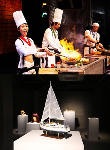 넌버벌 퍼포먼스 '난타'(위)와 아라리오뮤지엄이 제주도에서 문화 예술 상품을 새롭게 선보인다.(사진=아라리오뮤지엄)