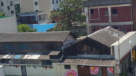 E217 레지던시 옥상에서 바라본 풍경.(사진=김연수 기자)