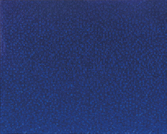 정상화, ‘Untitled 06-2-10’. 캔버스에 아크릴, 130.3 × 162.2cm. 2006.