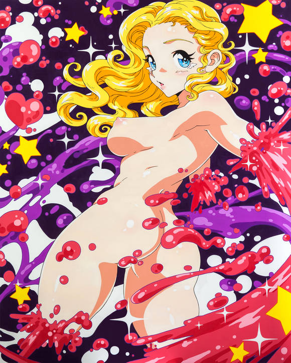 이윤성, '토르소 09(torso 09)'. 162 x 130cm, 캔버스에 유화. 2013. (사진 = 두산갤러리)