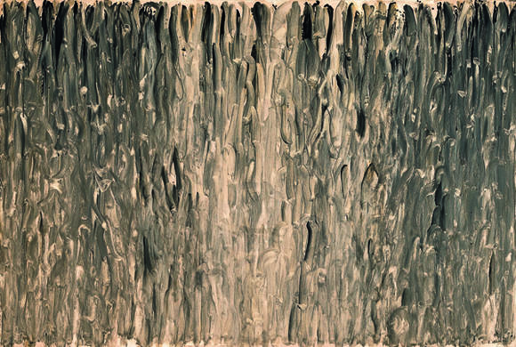 이우환의 '바람' 시리즈 중 LOT. 14번 '위드 윈즈(With Winds)'는720만 홍콩달러, 한화 약 11억원에 낙찰됐다.(사진=서울옥션)