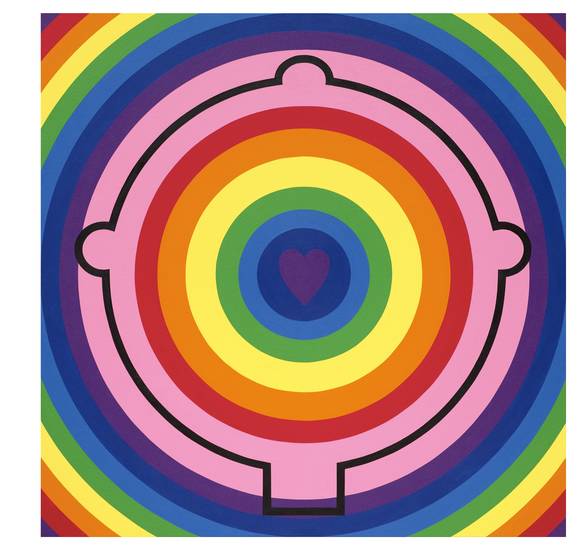 박미나, '레인보우 스크림(Rainbow Scream)'. 2016.