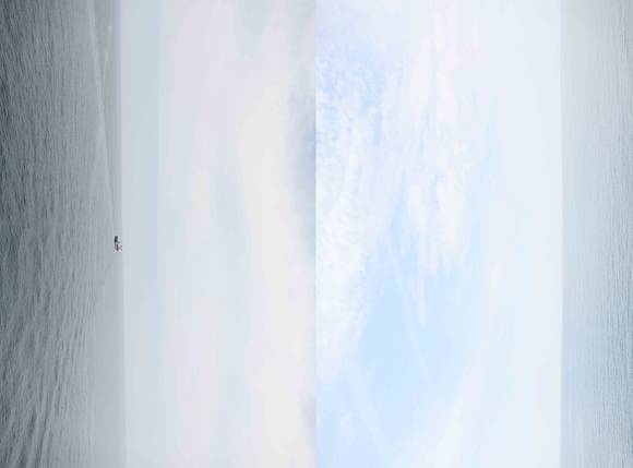 김서량, '크로스 인 코펜하겐 & 함부르크(Cross in Copenhagen & Hamburg)'.105 x 142cm, 사진. 2015. (사진 = 김서량)