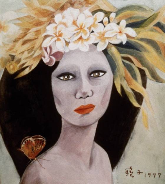 위작 논란에 휩싸인 고(故) 천경자 화백의 '미인도'.