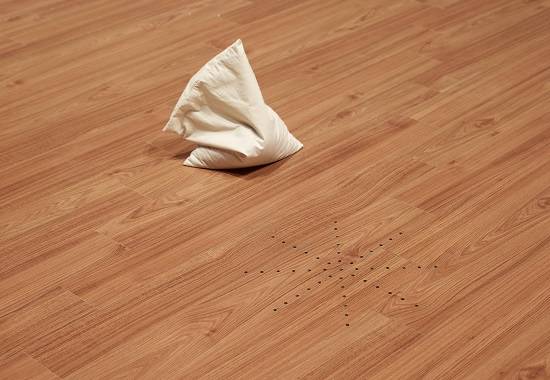 쌀주머니와 스피커 기능을 하는 마루.(사진=리움미술관)