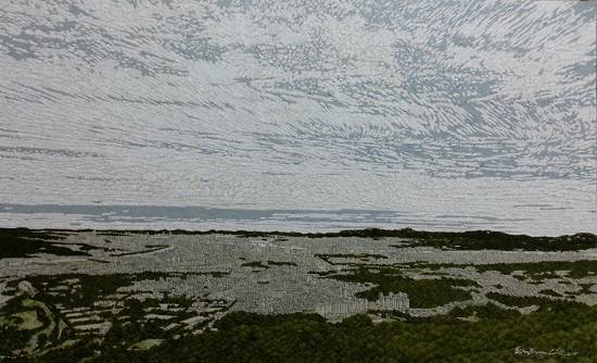 우병출, 'Seeing'. 캔버스에 오일.