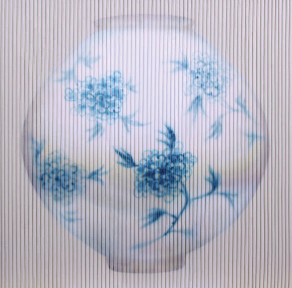 김연옥, '겹'. 캔버스에 아크릴릭, 72.7 x 72.7cm. 2015.